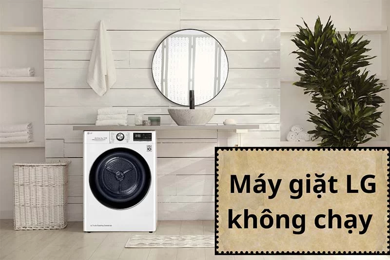 Máy giặt LG không chạy