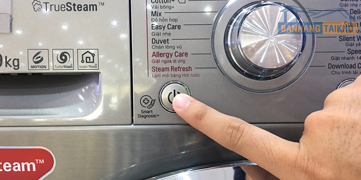 Máy Giặt LG Không Vào Điện