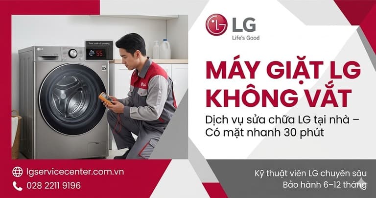 Máy giặt LG không vắt