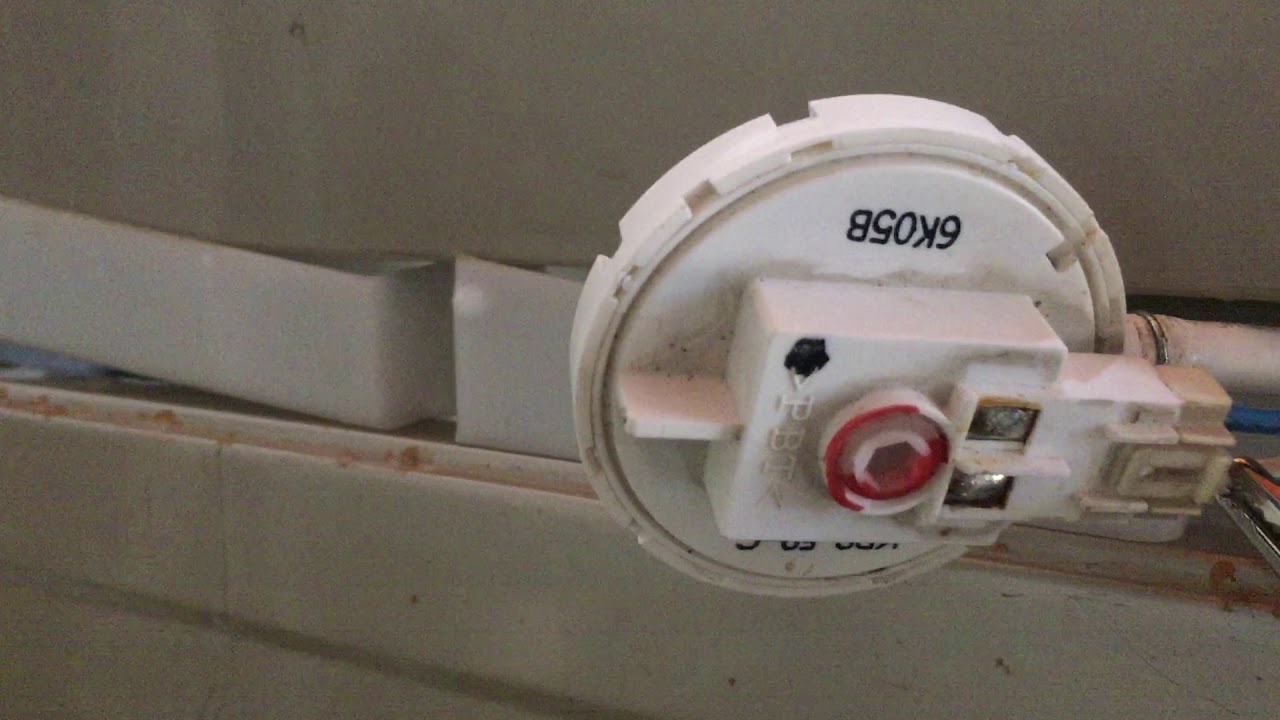 Phao áp suất (cảm biến mực nước) và ống ti ô của máy giặt LG