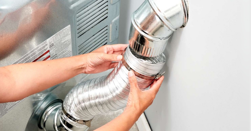 Các bước vệ sinh ống thông hơi máy sấy LG